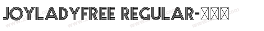 joyladyfree regular字体转换